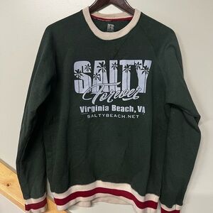 Russell Athletic Forest Green Crewneck Sweater